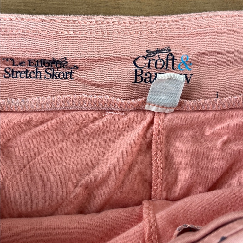 Pink Dragonfly Print Women’s Skort Size 10 - Picture 4 of 8